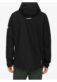 Kurtka z membraną męska Mammut Crater IV HS Hooded Jacket. Kolor: czarny