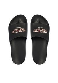 Tommy Jeans Klapki Wavy Flag Logo EM0EM01700 Czarny. Kolor: czarny. Materiał: syntetyk #2
