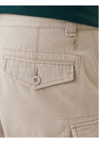 Polo Ralph Lauren Szorty materiałowe 710964027004 Beżowy Relaxed Fit. Kolor: beżowy. Materiał: bawełna #5