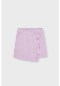Mayoral Spódnica dziecięca kolor różowy mini rozkloszowana. Stan: podwyższony. Kolor: fioletowy #4