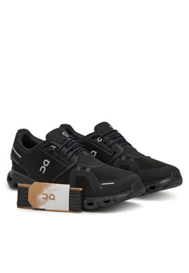 On Sneakersy Cloud 6 3MF10071043 Czarny. Kolor: czarny. Materiał: materiał