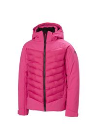 Dziecięca kurtka narciarska Helly Hansen Serene. Kolor: różowy. Materiał: materiał. Technologia: Primaloft. Sezon: zima. Sport: narciarstwo #1