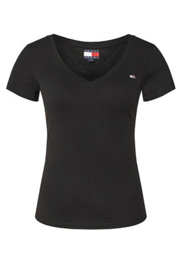 Tommy Jeans Komplet 2 t-shirtów DW0DW21367 Kolorowy Slim Fit. Materiał: bawełna. Wzór: kolorowy