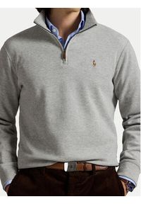 Polo Ralph Lauren Sweter 7,10672E+11 Szary Regular Fit. Typ kołnierza: polo. Kolor: szary. Materiał: bawełna #3