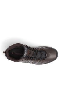 columbia - Wodoodporne buty turystyczne męskie Columbia Woodburn II Chukka Wp Omni-Heat. Kolor: brązowy. Technologia: Omni-Heat (Columbia)