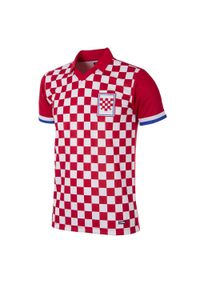COPA FOOTBALL - Koszulka piłkarska retro - dorosły - Chorwacja 1990 - Czerwona-Biała. Kolor: czerwony, biały, wielokolorowy. Sport: piłka nożna