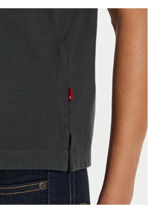 Levi's® T-Shirt Graphic A8804-0027 Czarny Boxy Fit. Kolor: czarny. Materiał: bawełna