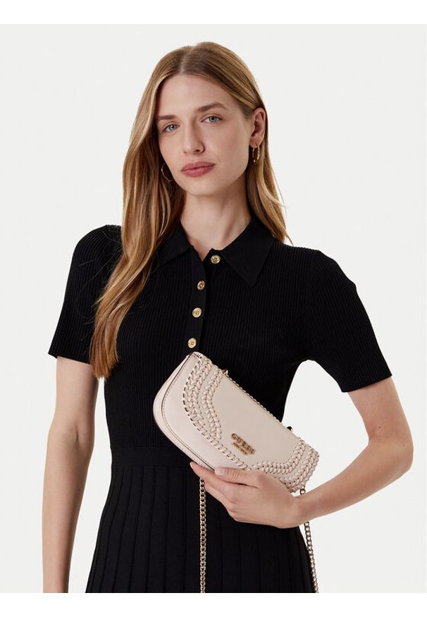 Guess Torebka Tatum HWNG96 67210 Beżowy. Kolor: beżowy. Materiał: skórzane