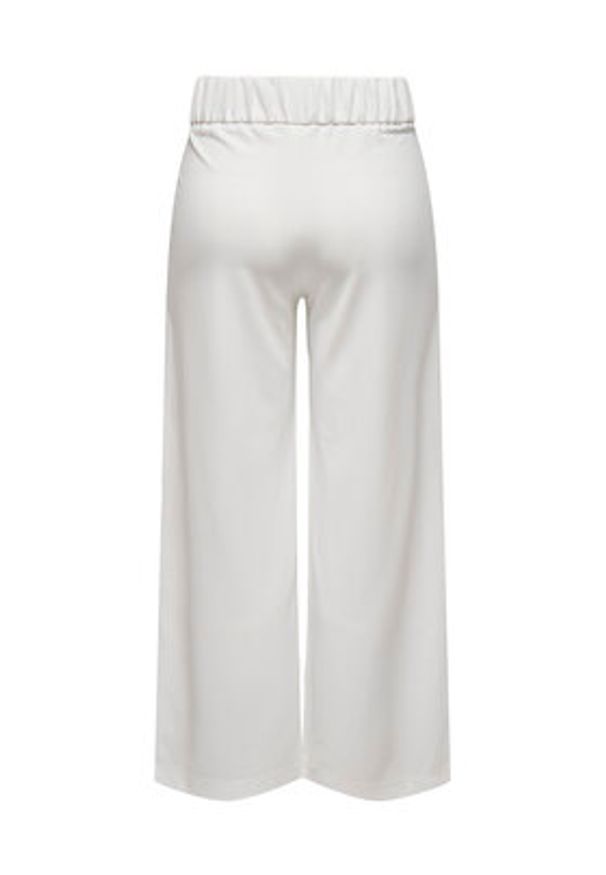 JDY Spodnie materiałowe Geggo 15208430 Biały Wide Leg. Kolor: biały. Materiał: syntetyk