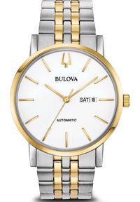 Zegarek Bulova Zegarek męski Bulova 98C130 srebrny. Kolor: srebrny #1