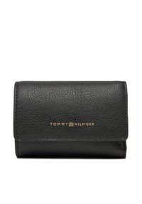 TOMMY HILFIGER - Portfel damski Tommy Hilfiger. Kolor: czarny