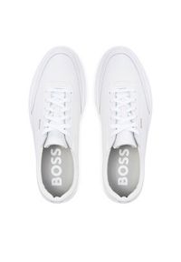 BOSS - Boss Sneakersy Kieran 50536504 Biały. Kolor: biały. Materiał: skóra #4