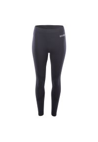 Hi-tec - Legginsy damskie termoaktywne Hi-Tec Lady Surim Bottom - czarne, Rozmiar L/XL. Kolor: czarny. Materiał: nylon, elastan, poliester, materiał