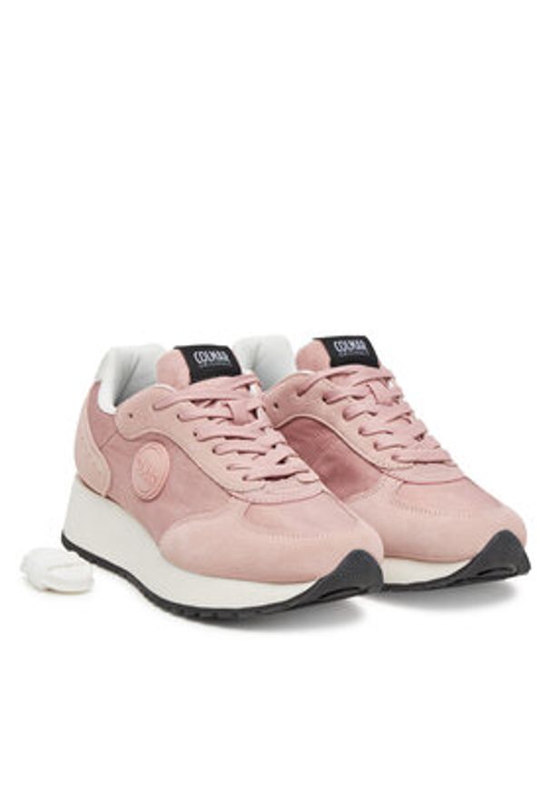 Colmar Sneakersy Travis SS25/234 Różowy. Kolor: różowy. Materiał: zamsz, skóra