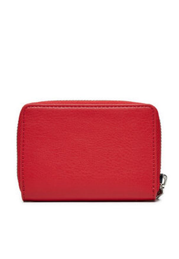 Tommy Jeans Portfel Tjw Pillow Small Za AW0AW16974 Czerwony. Kolor: czerwony. Materiał: skóra