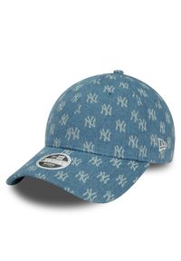 New Era Czapka z daszkiem Wmns Denim Mono 940 Nyy 60434988 Niebieski. Kolor: niebieski. Materiał: materiał