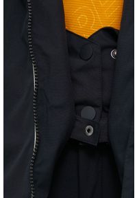 Billabong kurtka damska kolor czarny. Okazja: na co dzień. Typ kołnierza: kaptur. Kolor: czarny. Materiał: materiał. Styl: casual #2