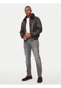 Hechter Paris Jeansy 26050 142361 Szary Regular Fit. Kolor: szary #3