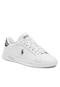 Polo Ralph Lauren Sneakersy Hrt Ct II 809829824004 Biały. Kolor: biały. Materiał: skóra #7