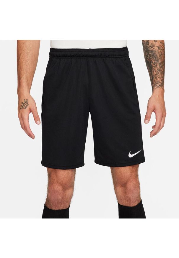 Spodenki Męskie Treningowe Nike Dri-FIT Park 20 z kieszeniami. Kolor: czarny. Technologia: Dri-Fit (Nike)