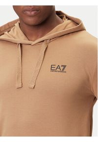 EA7 Emporio Armani Bluza 7M000569 AF13512 U6171 Beżowy Regular Fit. Kolor: beżowy. Materiał: bawełna #4