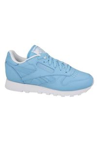Buty do chodzenia damskie Reebok Leather Seasonal. Zapięcie: sznurówki. Kolor: biały, wielokolorowy. Materiał: tkanina, materiał, skóra, syntetyk. Szerokość cholewki: normalna. Sport: turystyka piesza