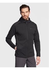 Jack Wolfskin Bluza Baiselberg 1710541 Czarny Regular Fit. Kolor: czarny. Materiał: syntetyk #1