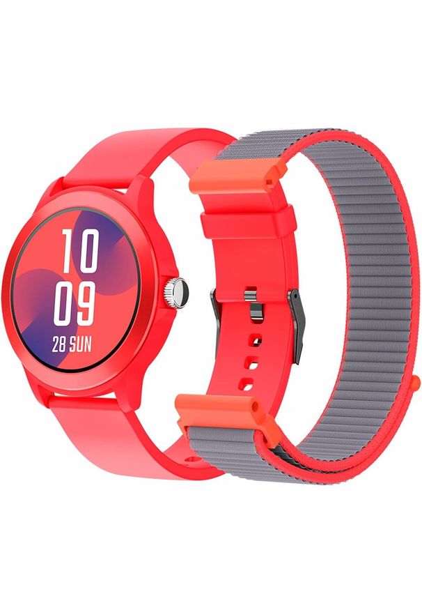 Smartwatch SPC Internet 9651R Czerwony. Rodzaj zegarka: smartwatch. Kolor: czerwony