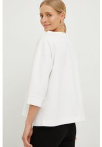 DKNY - Dkny bluza damska kolor biały. Kolor: biały. Wzór: nadruk #5