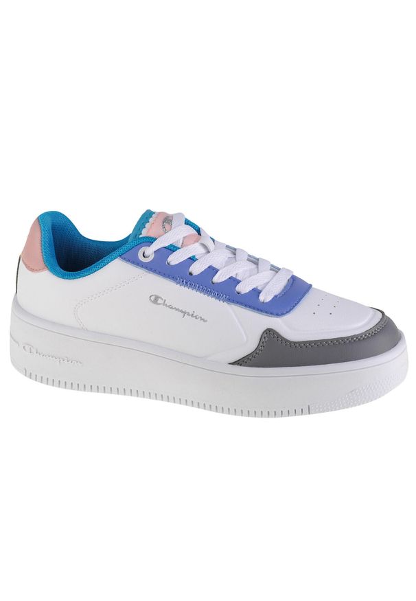Buty do chodzenia damskie, Champion Rebound Platform. Kolor: biały, wielokolorowy. Materiał: guma, materiał, tkanina, syntetyk. Obcas: na platformie. Sport: turystyka piesza