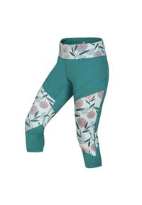 OCUN - Legging kobieta Ocun Rhea 3/4 green. Kolor: zielony. Sport: wspinaczka