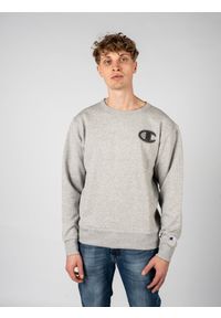 Champion Bluza "C-Neck" | HBGF88H586N8A | Mężczyzna | Szary. Okazja: na co dzień. Kolor: szary. Materiał: bawełna, poliester. Styl: casual #8