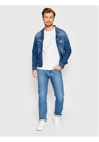 Tommy Jeans Komplet 2 t-shirtów DM0DM15381 Biały Slim Fit. Kolor: biały. Materiał: bawełna #2