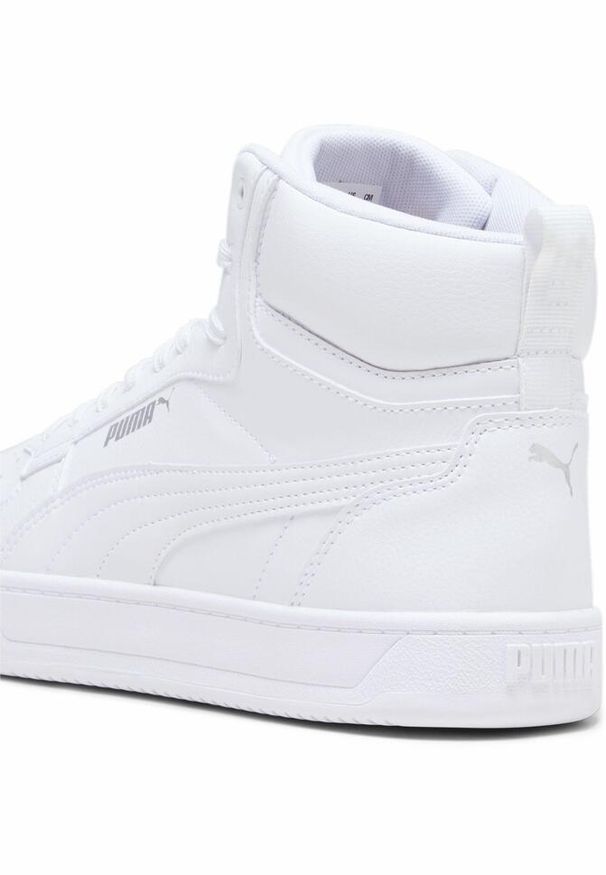 Buty Puma Caven 2.0 Mid, Mężczyźni. Kolor: biały, wielokolorowy, szary. Materiał: guma, syntetyk, tkanina, materiał. Sezon: lato