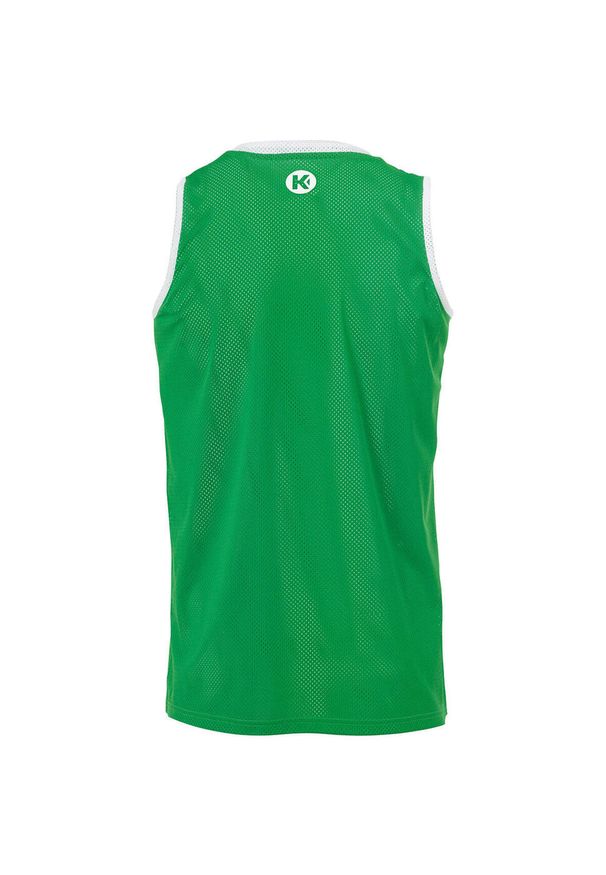KEMPA - Odwracalny tank top Kempa Player. Kolor: biały, wielokolorowy, zielony. Wzór: kolorowy. Sport: koszykówka