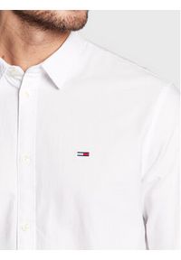 Tommy Jeans Koszula Classic Oxford DM0DM15408 Biały Classic Fit. Kolor: biały. Materiał: bawełna