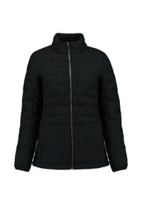 ZUMBA WEAR - Damska kurtka zimowa Kjelvik Sitaa - Rozmiar 46, Czarna. Kolor: czarny. Sezon: zima. Sport: taniec, joga i pilates