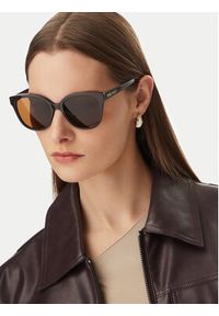 Nine West Okulary przeciwsłoneczne CEO-NW6630S Brązowy ciemny. Kolor: brązowy #4