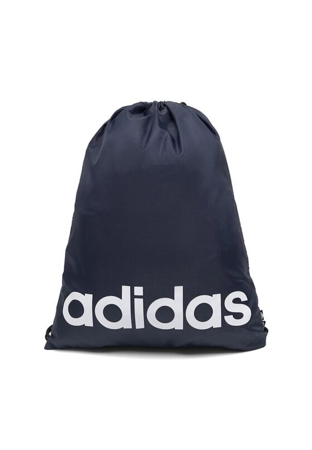 Adidas - adidas Worek LINEAR GYMSACK HR5356 Granatowy. Kolor: niebieski