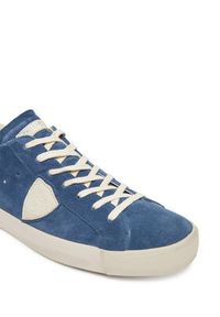 Philippe Model Sneakersy PRLU XS12 Granatowy. Kolor: niebieski. Materiał: skóra #3
