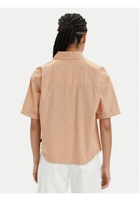 Vans Koszula Mcmillan Ss Top VN000F74 Brązowy Regular Fit. Kolor: brązowy. Materiał: bawełna #3