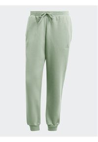 Adidas - adidas Spodnie dresowe IR8361 Zielony Regular Fit. Kolor: zielony. Materiał: bawełna #6