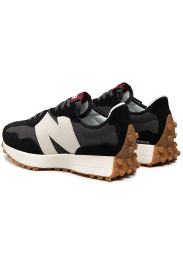 New Balance Sneakersy WS327KC Czarny. Kolor: czarny. Materiał: skóra, zamsz