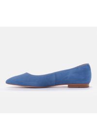 Marco Shoes Lekkie baleriny niebieskie. Kolor: niebieski #6