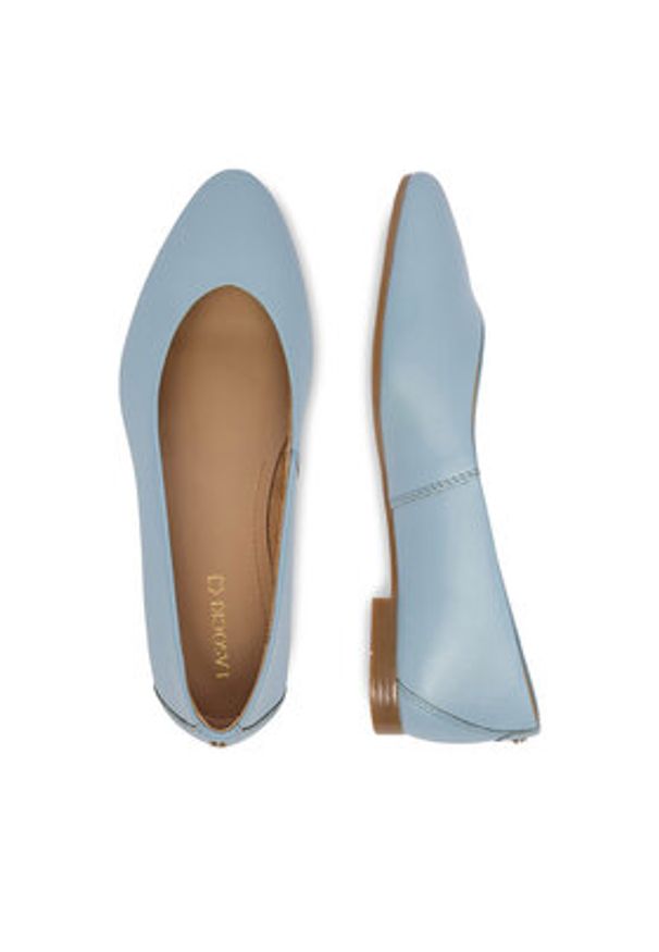 Lasocki Baleriny CEO-RST-KAJA-66 Niebieski. Kolor: niebieski. Materiał: skóra