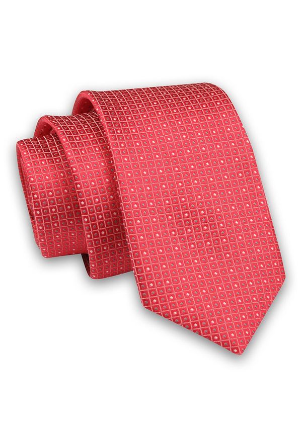 Krawat Angelo di Monti elegancki, w kropki