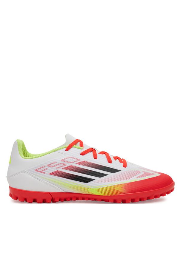 Adidas - adidas Buty do piłki nożnej F50 Club Turf IE1225 Biały. Kolor: biały. Materiał: skóra