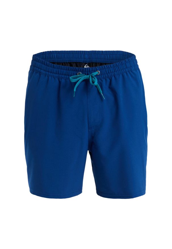 Quiksilver - Szorty kąpielowe dla Mężczyzn SURFSILK SOLID 16" Niebieski. Kolor: niebieski. Materiał: elastan, poliester, materiał. Styl: sportowy