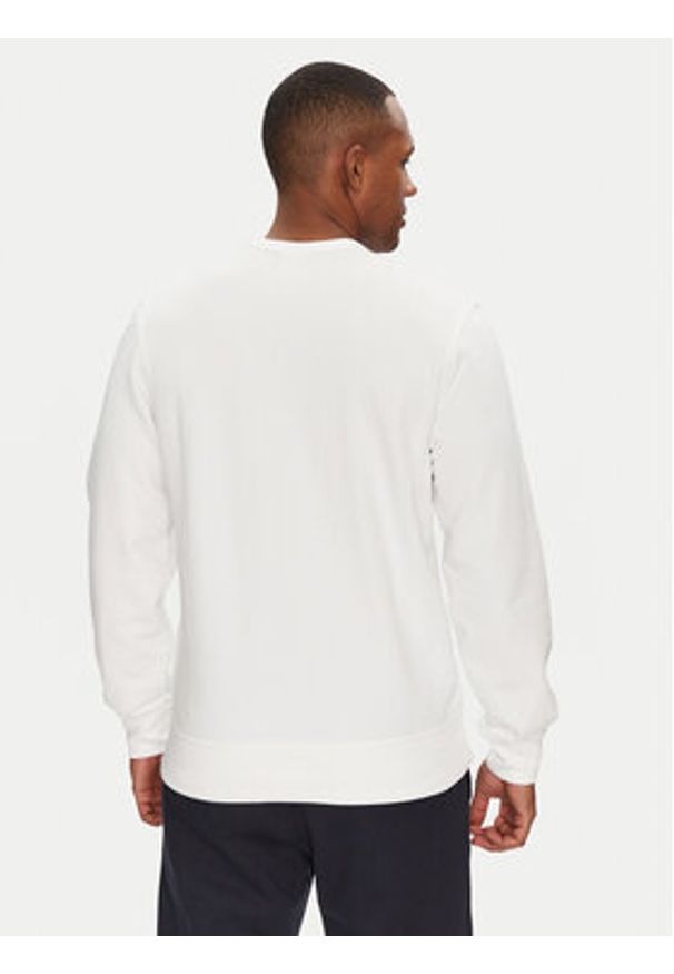 Champion Bluza 220727 Biały Slim Fit. Kolor: biały. Materiał: syntetyk