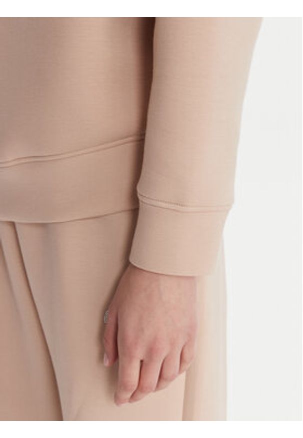 Guess Bluza V4BQ15 K7UW2 Beżowy Regular Fit. Kolor: beżowy. Materiał: wiskoza